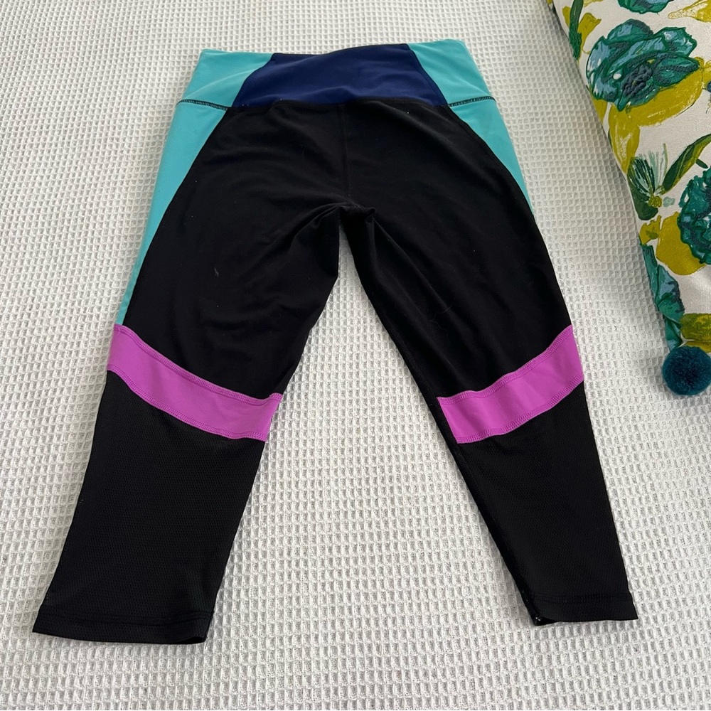 Victoria’s Secret Sport Workout Pants Bottoms Stretchy Black‎ Purple Blue